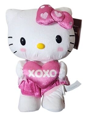 NWT• 2/&25 Hello Kitty Heart Animated plush toy